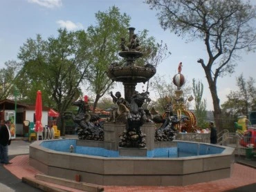 Фонтан с пегасами. Портфолио скульптора Сардаряна Самвела Сергеевича