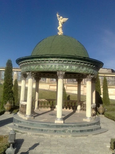 Архитектура Беседка с колоннами. Портфолио скульптора Сардаряна Самвела Сергеевича