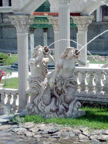 Фонтан. Русалки с ракушками. Портфолио скульптора Сардаряна Самвела Сергеевича