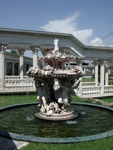 Фонтан. Ангелы с птицами. Портфолио скульптора Сардаряна Самвела Сергеевича