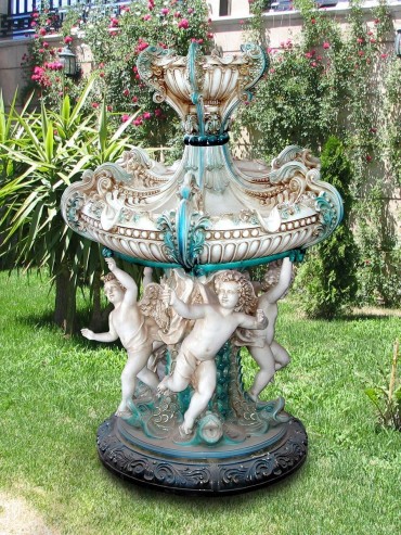                                                                                                                                                 
          Фонтан - Амуры и Рыбки. Портфолио Сардаряна Самвела Сергеевича                                  
 