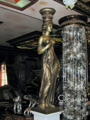 Канефора. Женщина. Портфолио скульптора Сардаряна Самвела Сергеевича