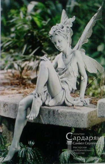 Скульптура. Девушка эльф. Портфолио скульптора Сардаряна Самвела Сергеевича