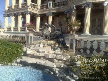 Схватка львицы и козерога. Портфолио скульптора Сардаряна Самвела Сергеевича