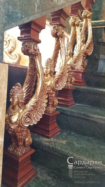 Балясины. Сфинксы. Портфолио скульптора Сардаряна Самвела Сергеевича