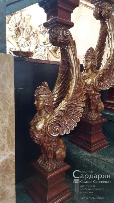 Балясины. Сфинксы. Портфолио скульптора Сардаряна Самвела Сергеевича