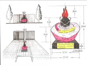 Мемориал ликвидаторам атомных катастроф. г. Дубна. Портфолио скульптора Сардаряна Самвела Сергеевича