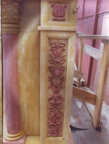 Камин. Рублевка. Портфолио скульптора Сардаряна Самвела Сергеевича