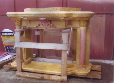 Камин. Рублевка. Портфолио скульптора Сардаряна Самвела Сергеевича